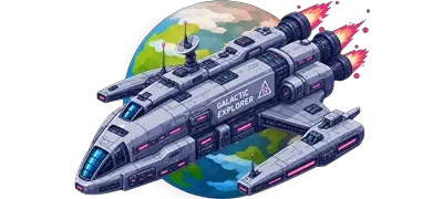 Galactic Explorer ship animation