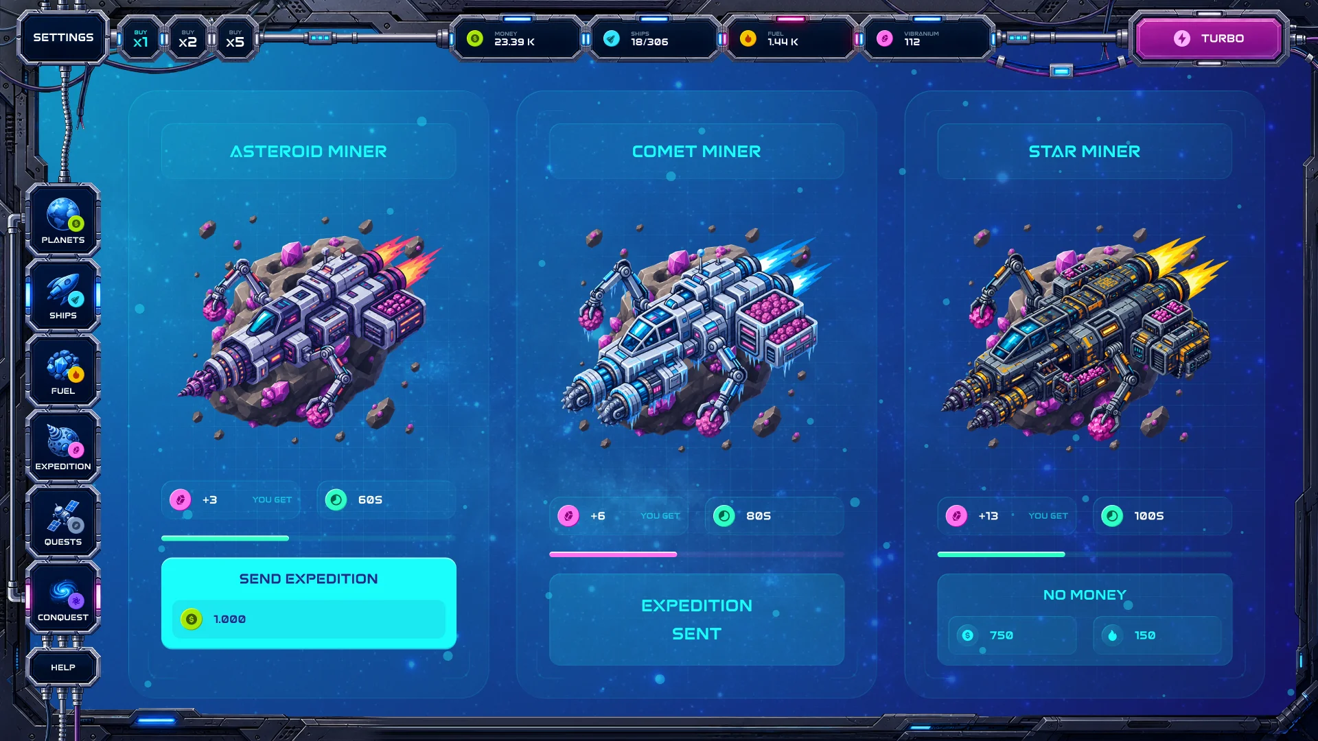 Galactic Explorer ship