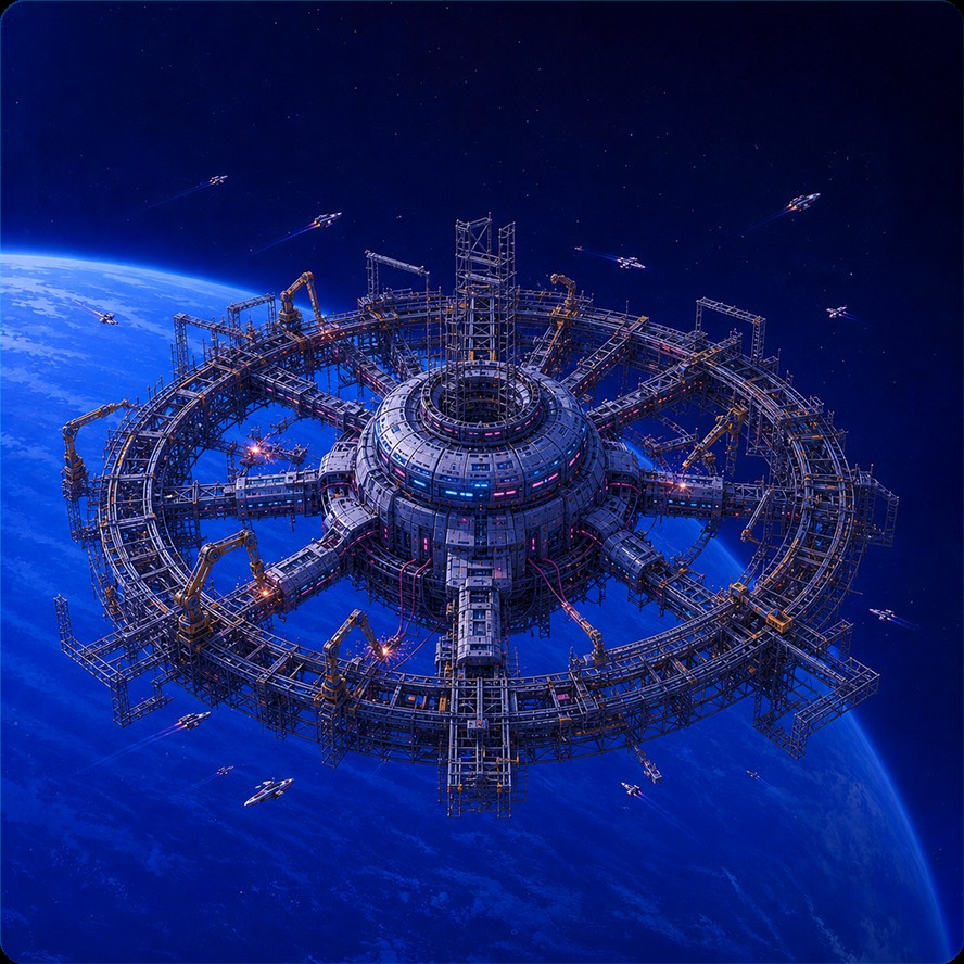 Mothership at 25% built