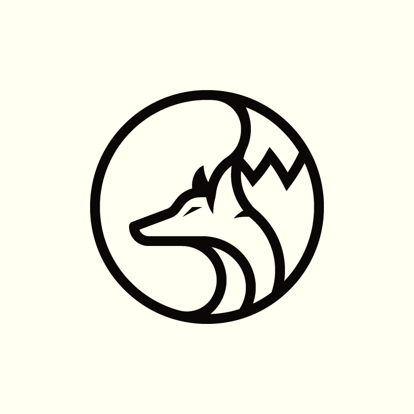 Fox Head Logo — Variation 5