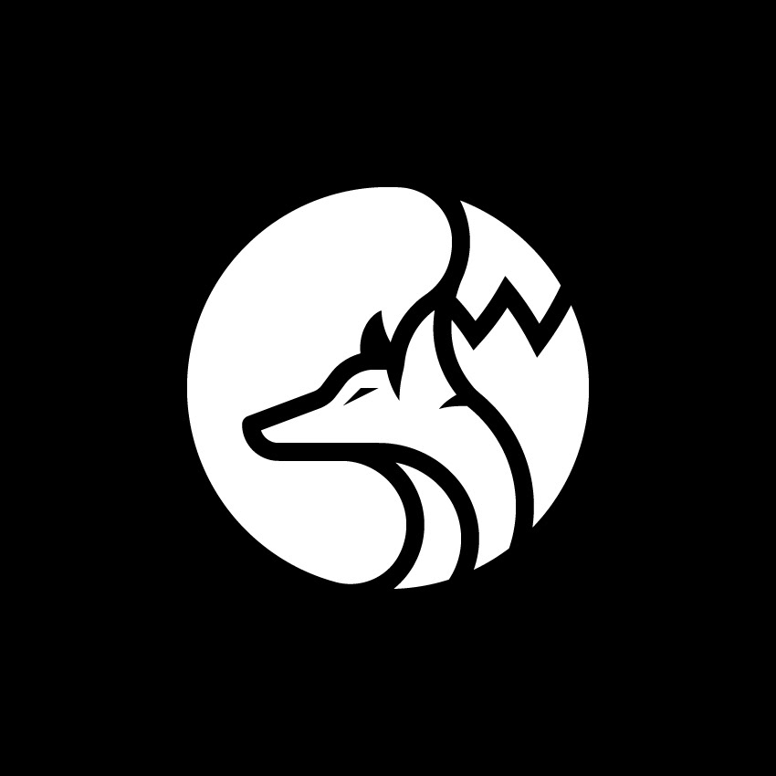 Fox Head Logo — Variation 8