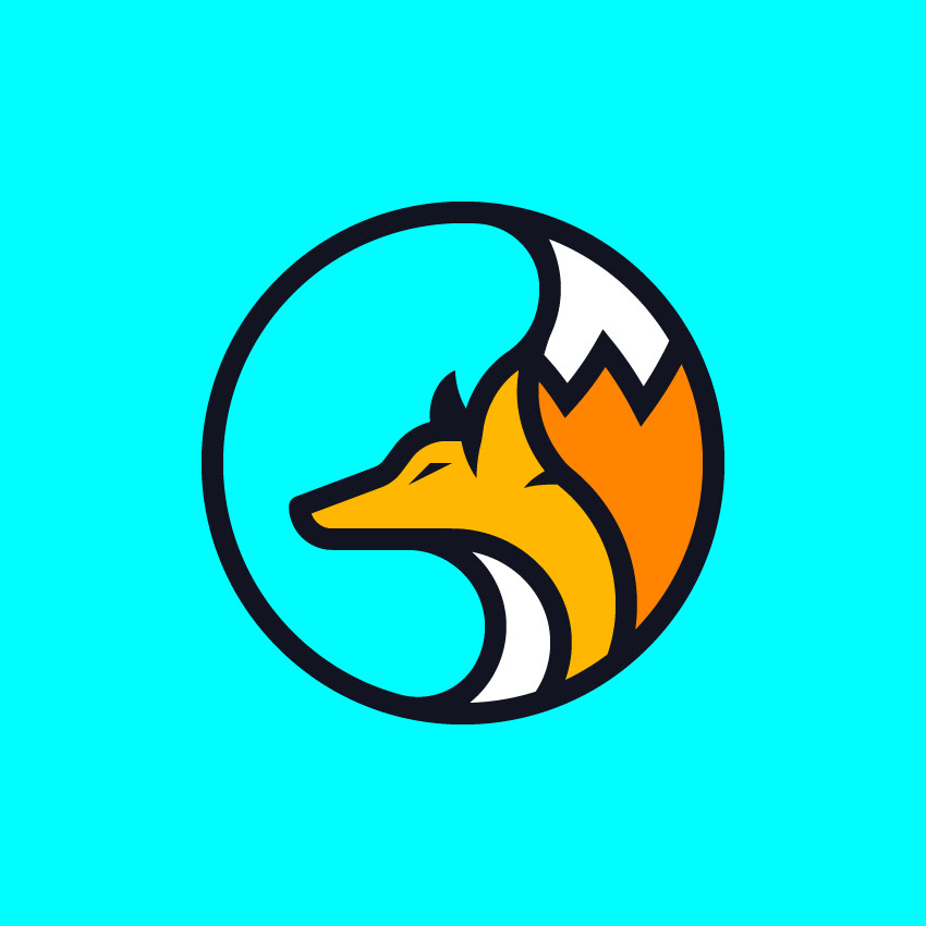 Fox Head Logo — Variation 12