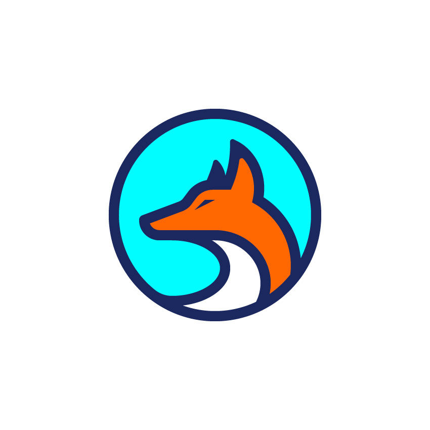 Fox Head Logo — Variation 2