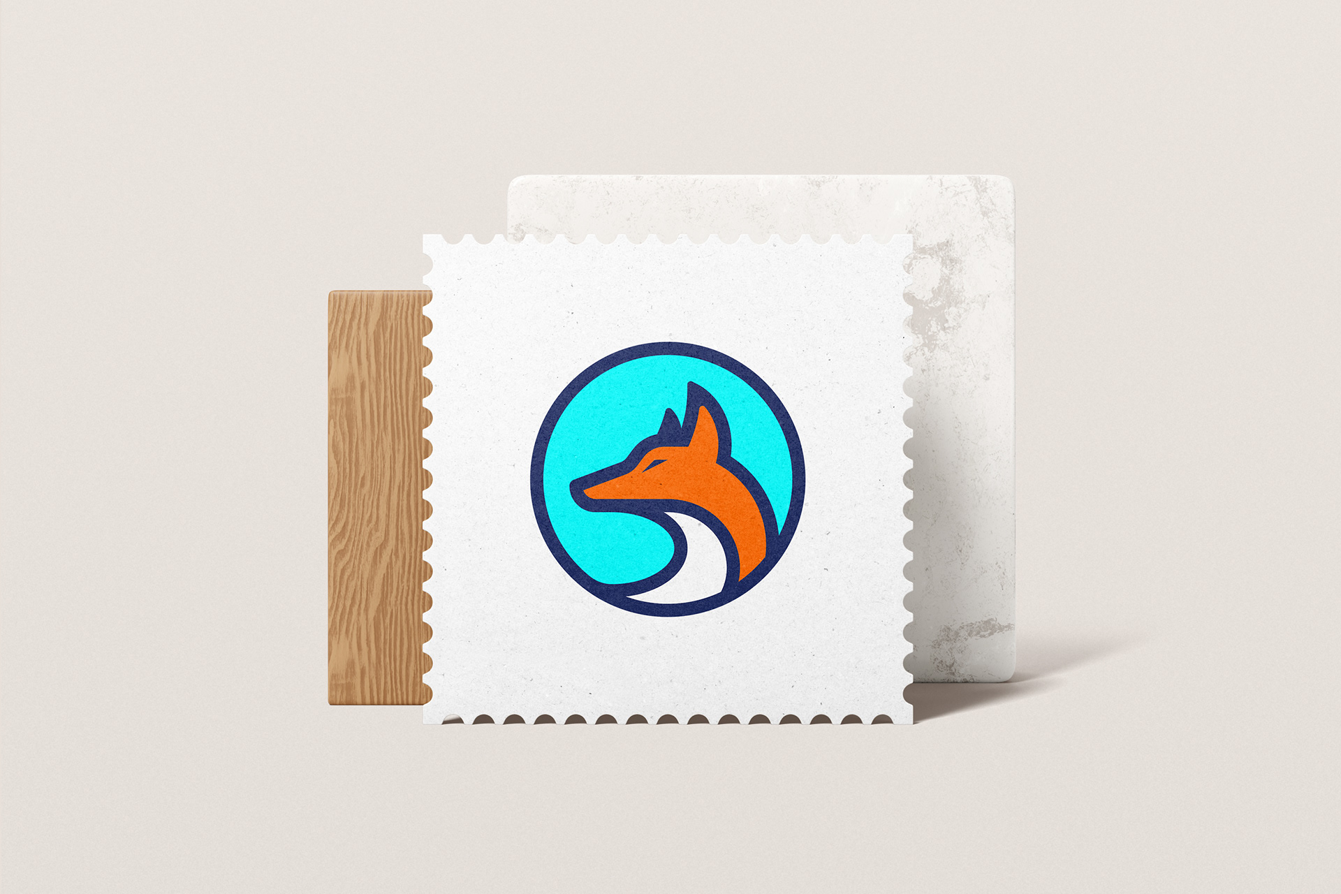 Fox Head Logo — Variation 3