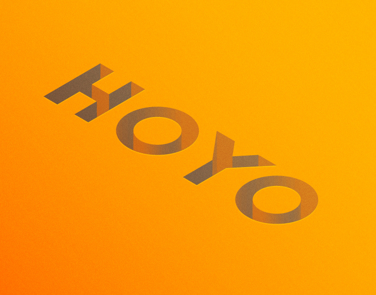 3D Hole Text Effect