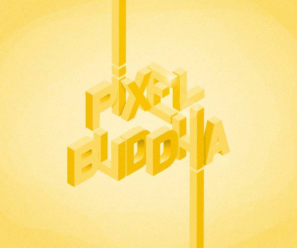3D Text Effect — Variation 3
