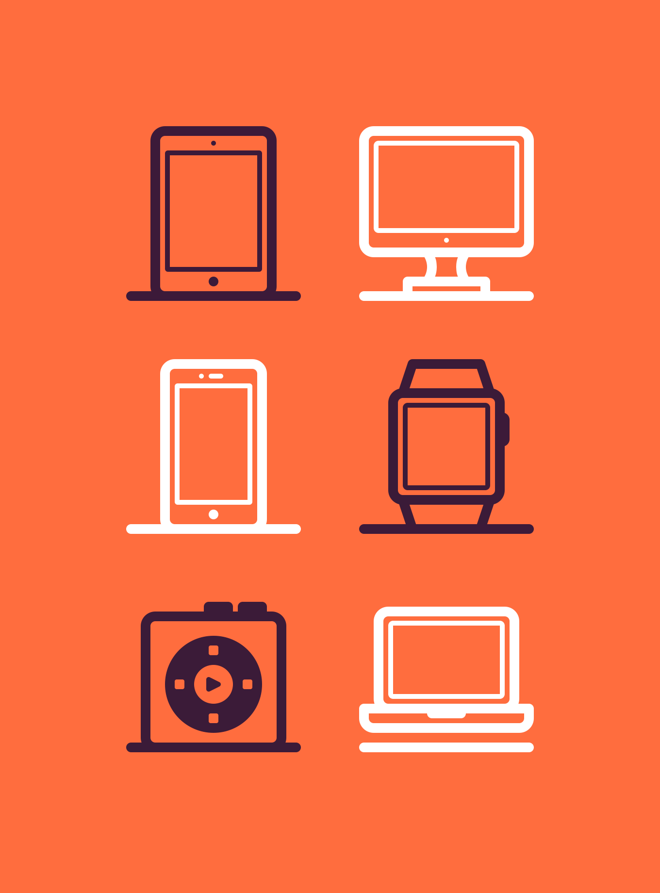 Apple Devices Icons — Variation 2