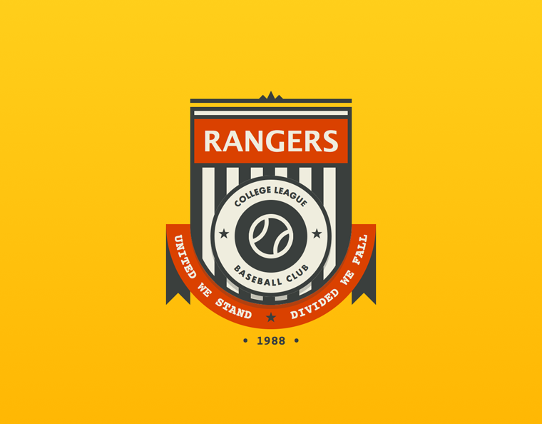 Baseball Club Badge