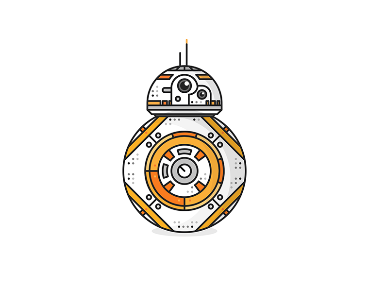 BB-8 Illustration