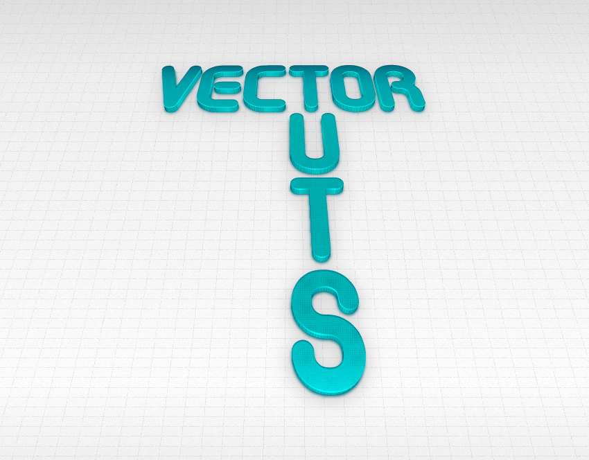 Bended 3D Text Effect
