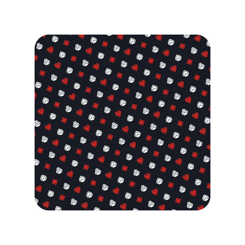 Card Suits Pattern — Variation 9