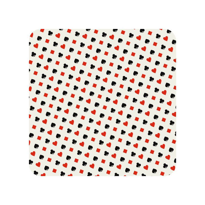 Card Suits Pattern — Variation 1