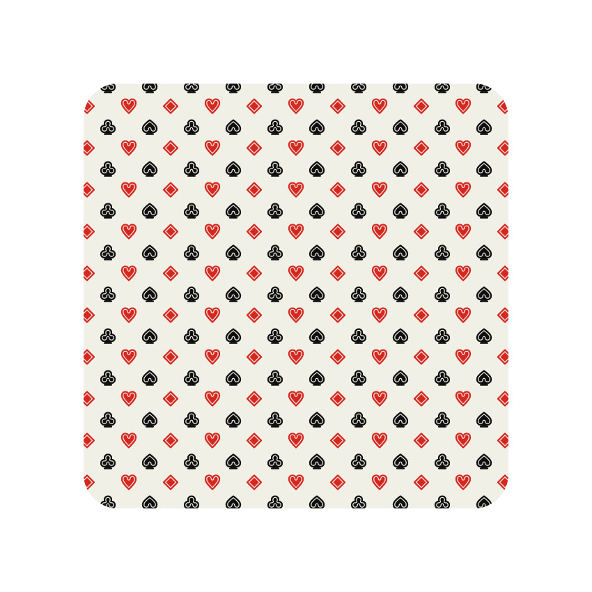Card Suits Pattern — Variation 2
