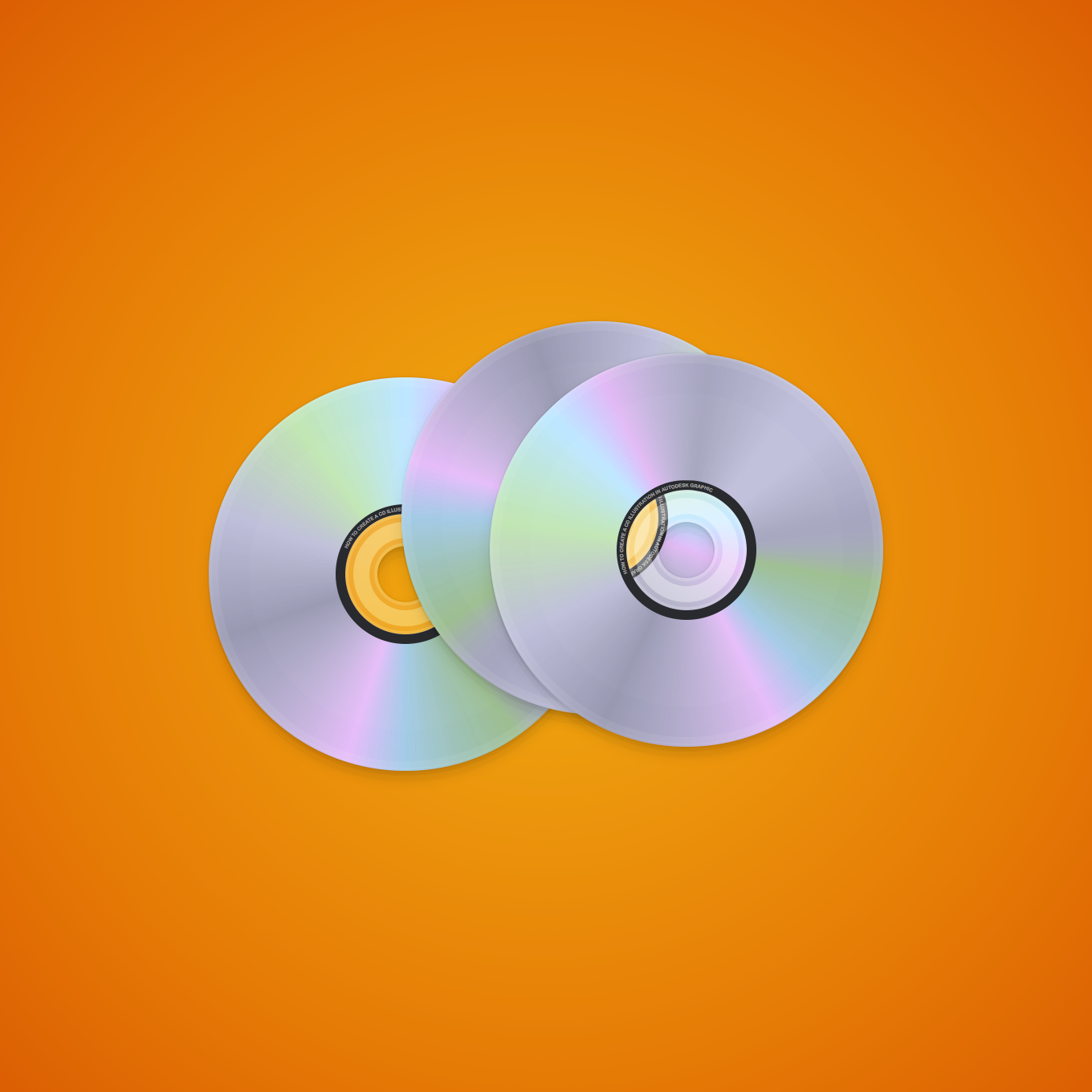 CDs Illustration — Variation 3