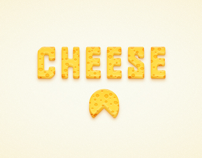 Cheese Text Effect
