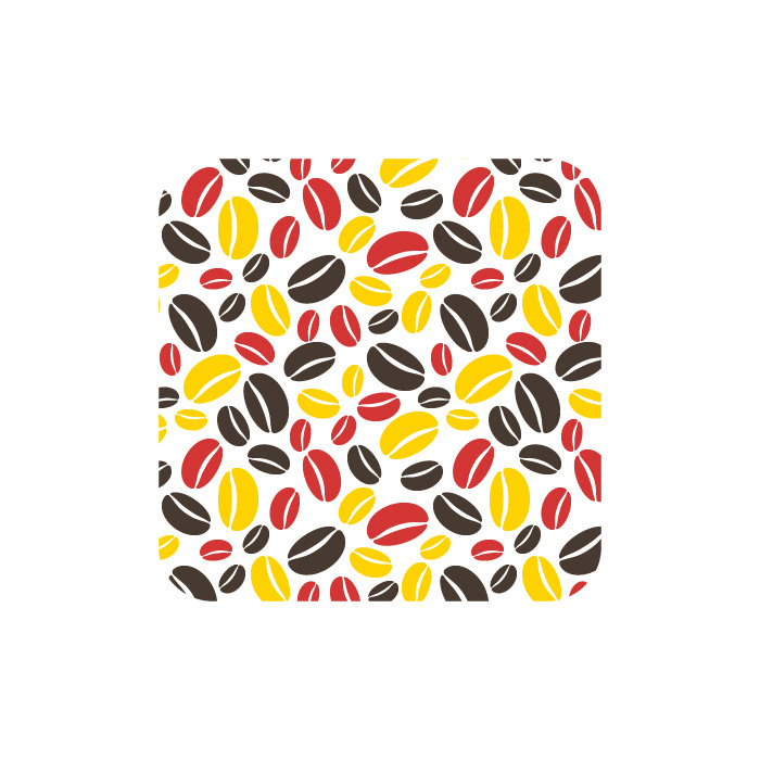 Coffee Beans Pattern — Variation 1