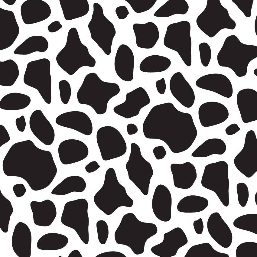 Cow Print Pattern — Variation 1