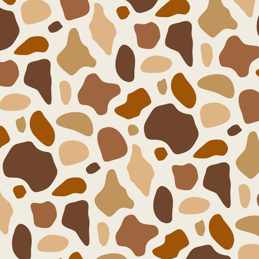 Cow Print Pattern — Variation 4