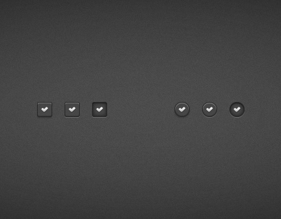 Dark Check Buttons