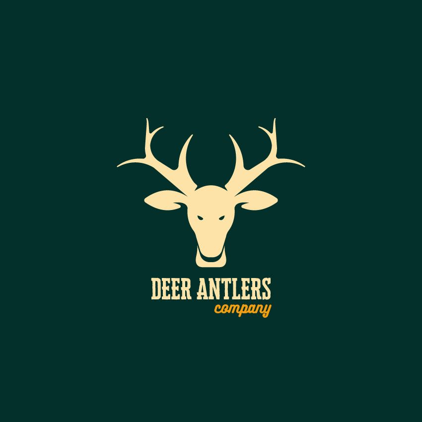 Deer Logo — Variation 2