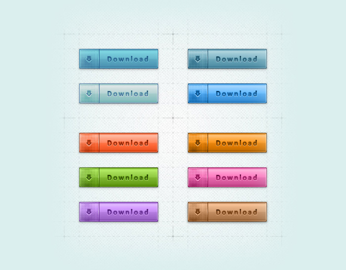 Download Buttons Set