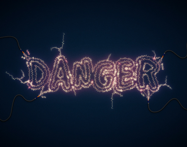 Electric Text Effect #1