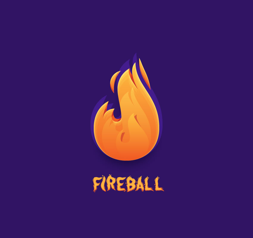 Fireball Logo — Variation 1