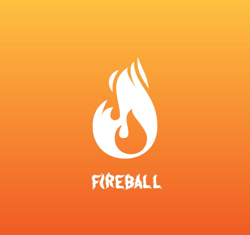 Fireball Logo — Variation 3