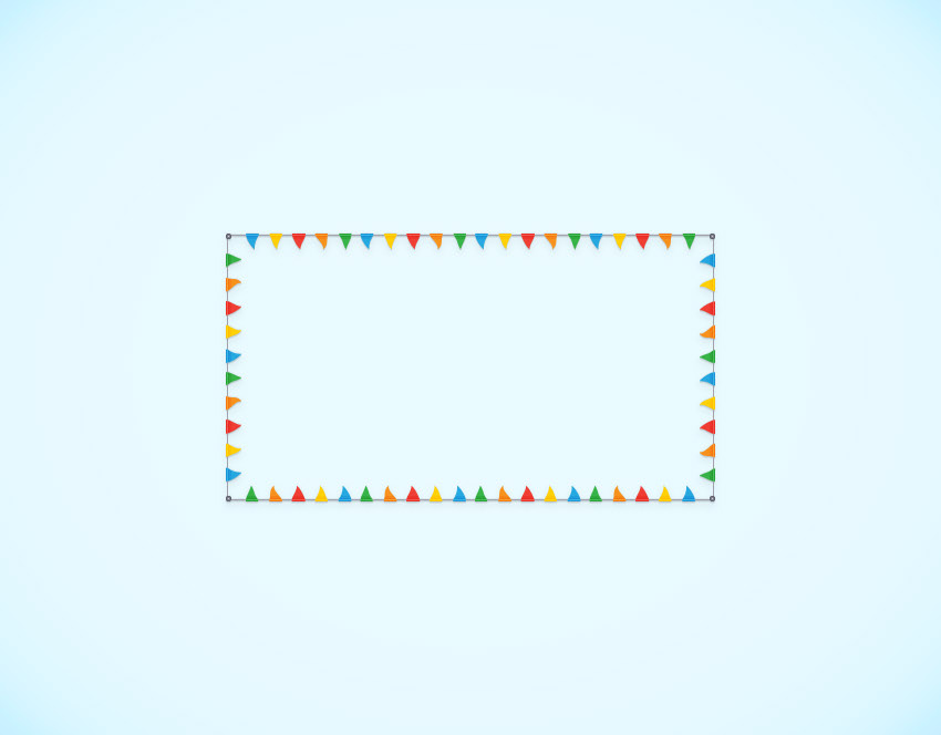 Flag Pattern Brush