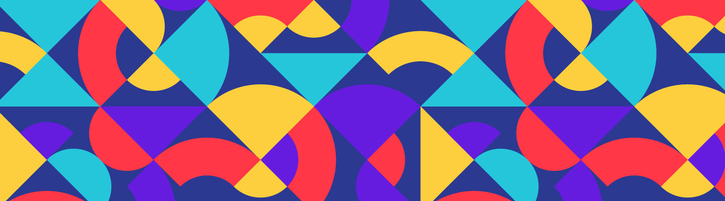 Geometric Vector Pattern — Variation 1