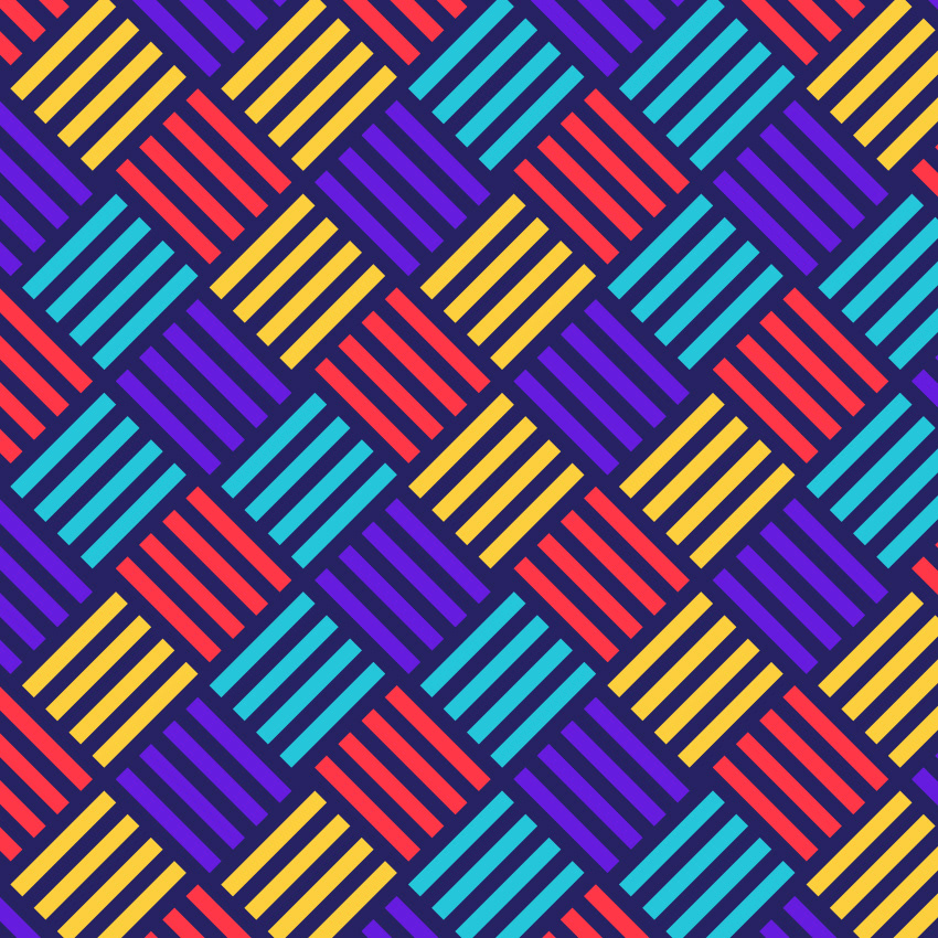 Geometric Vector Pattern — Variation 2