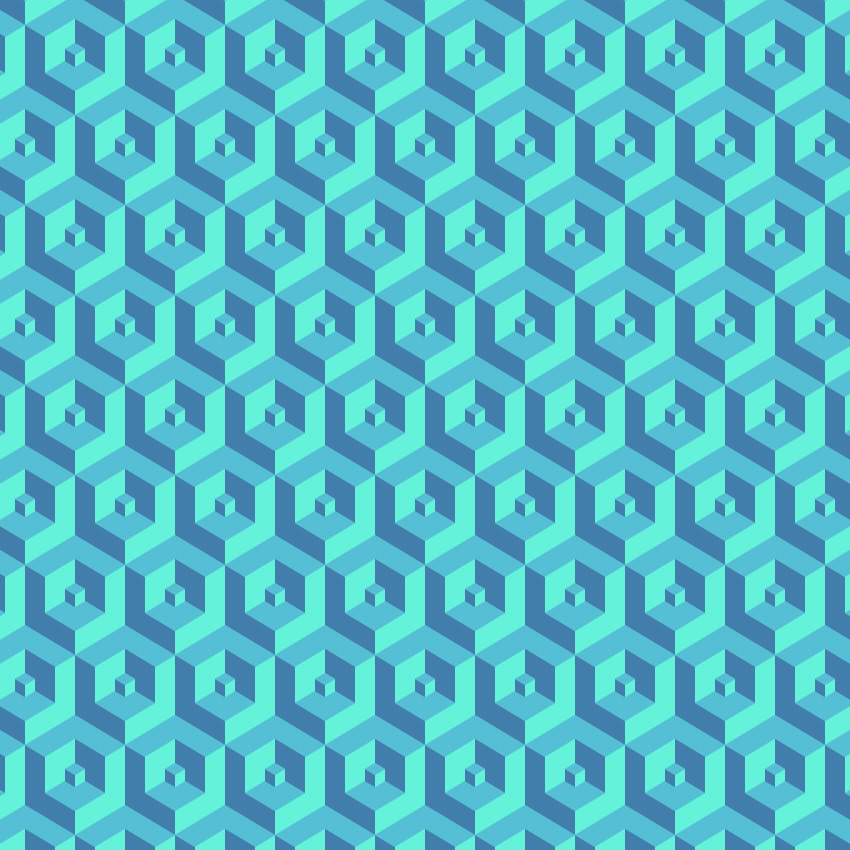Geometric Vector Pattern — Variation 3