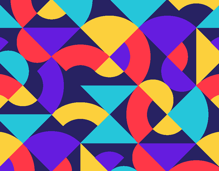Geometric Vector Pattern