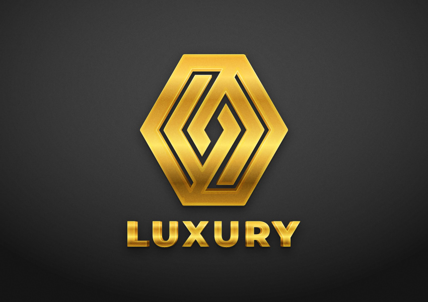 Gold Text Effect — Variation 2