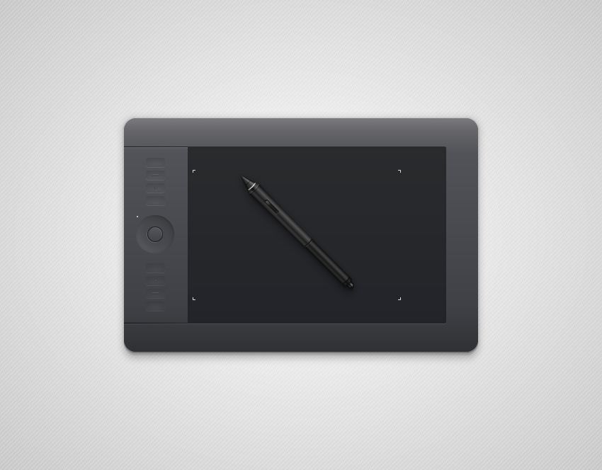 Graphics Tablet Illustration