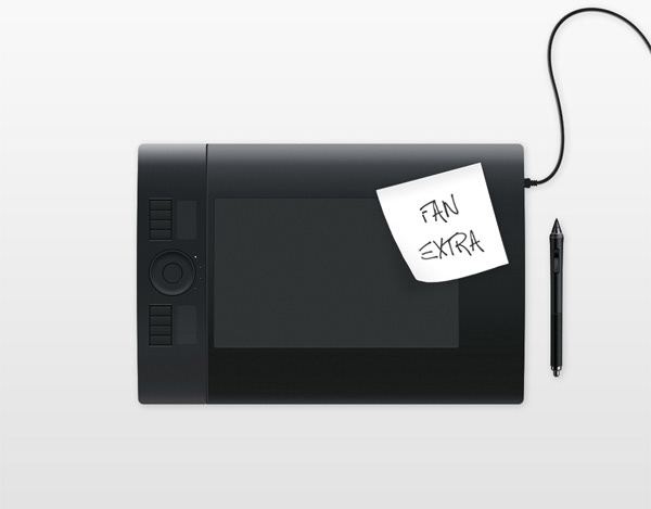Graphics Tablet Illustration