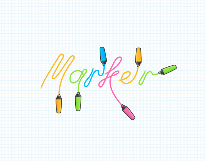 Highlighter Text Effect