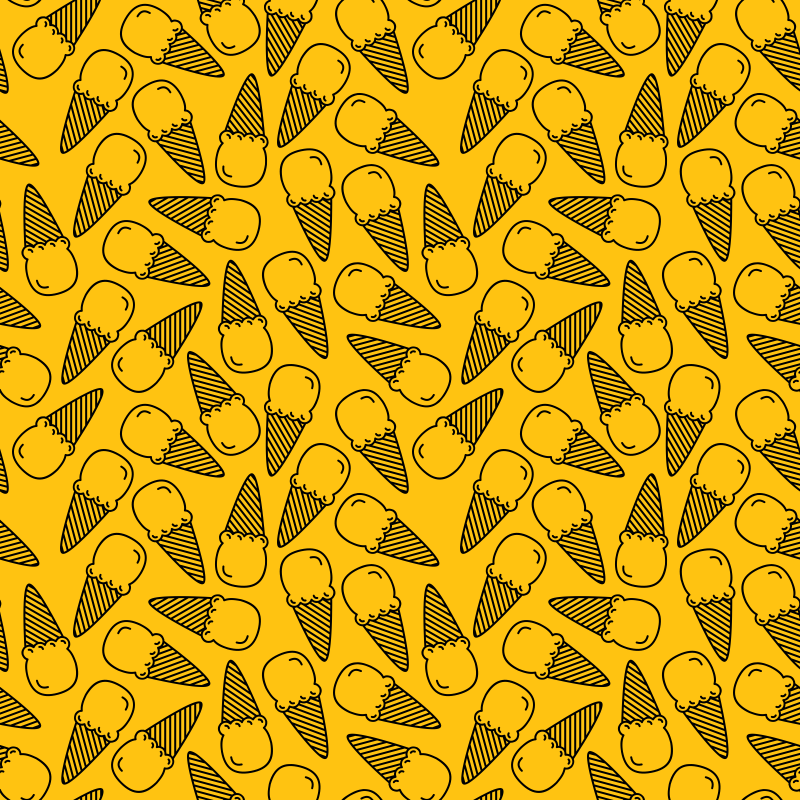 Ice Cream Pattern — Variation 1