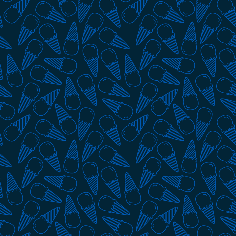 Ice Cream Pattern — Variation 3