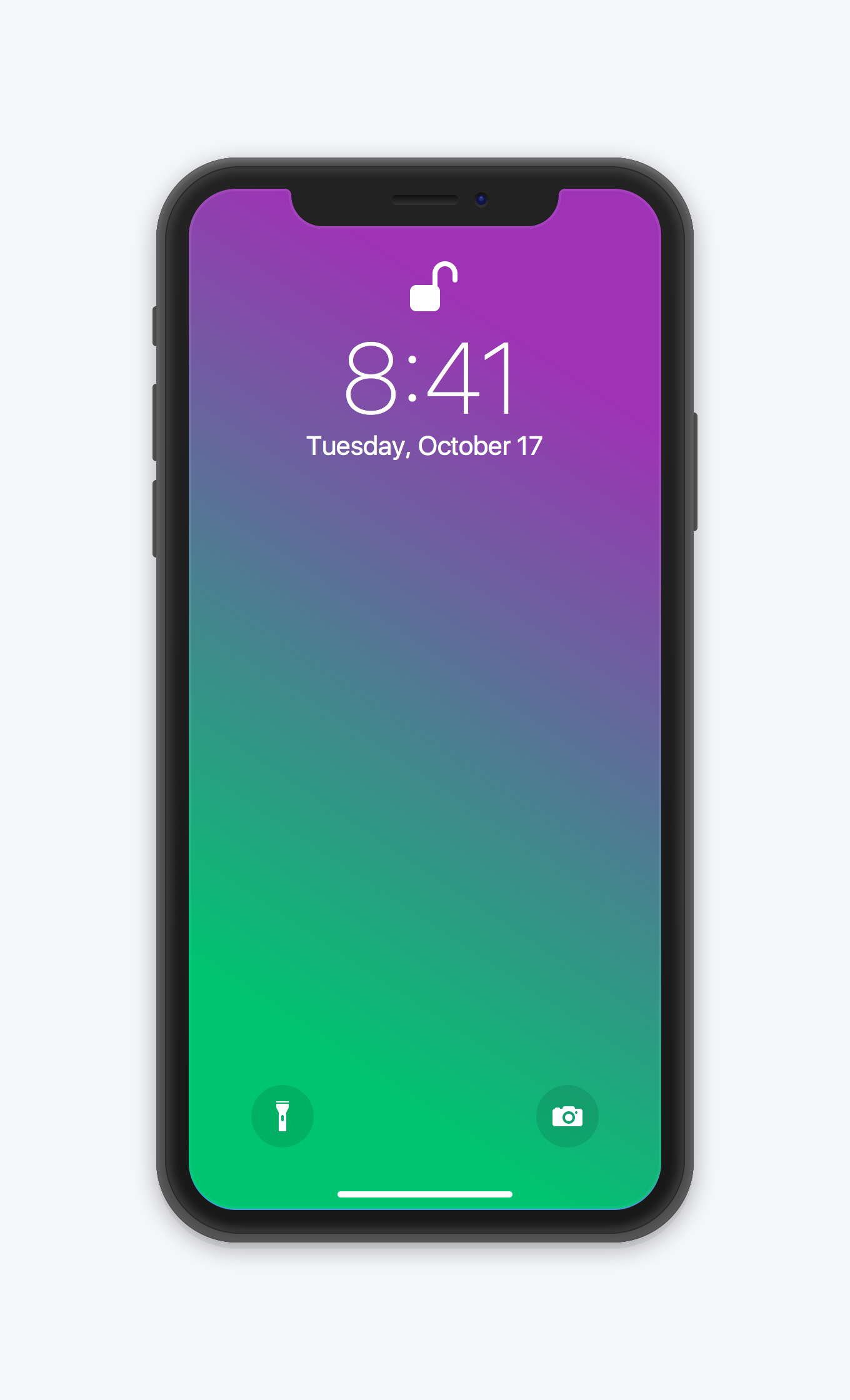iPhone X Illustration — Variation 2