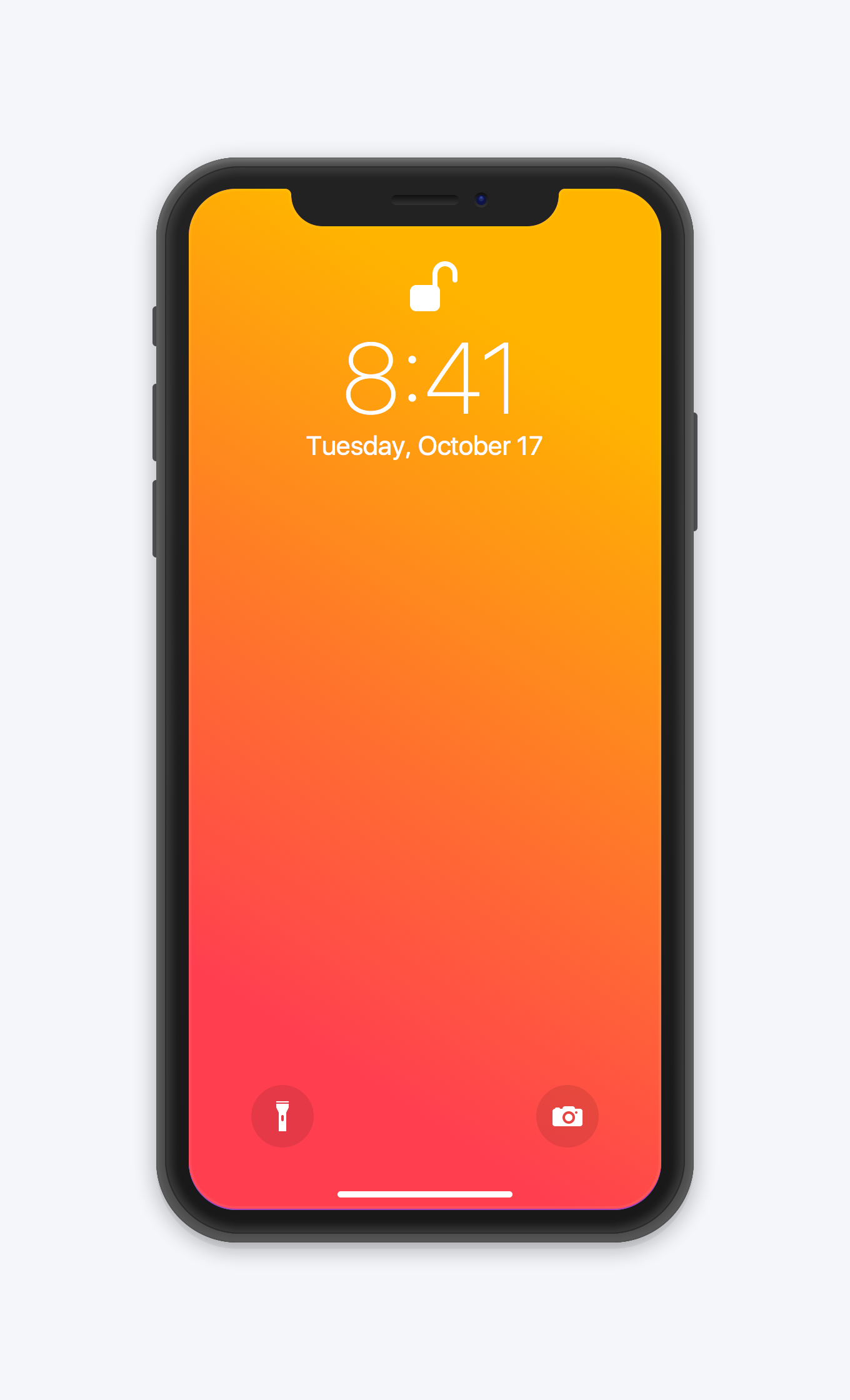 iPhone X Illustration — Variation 4
