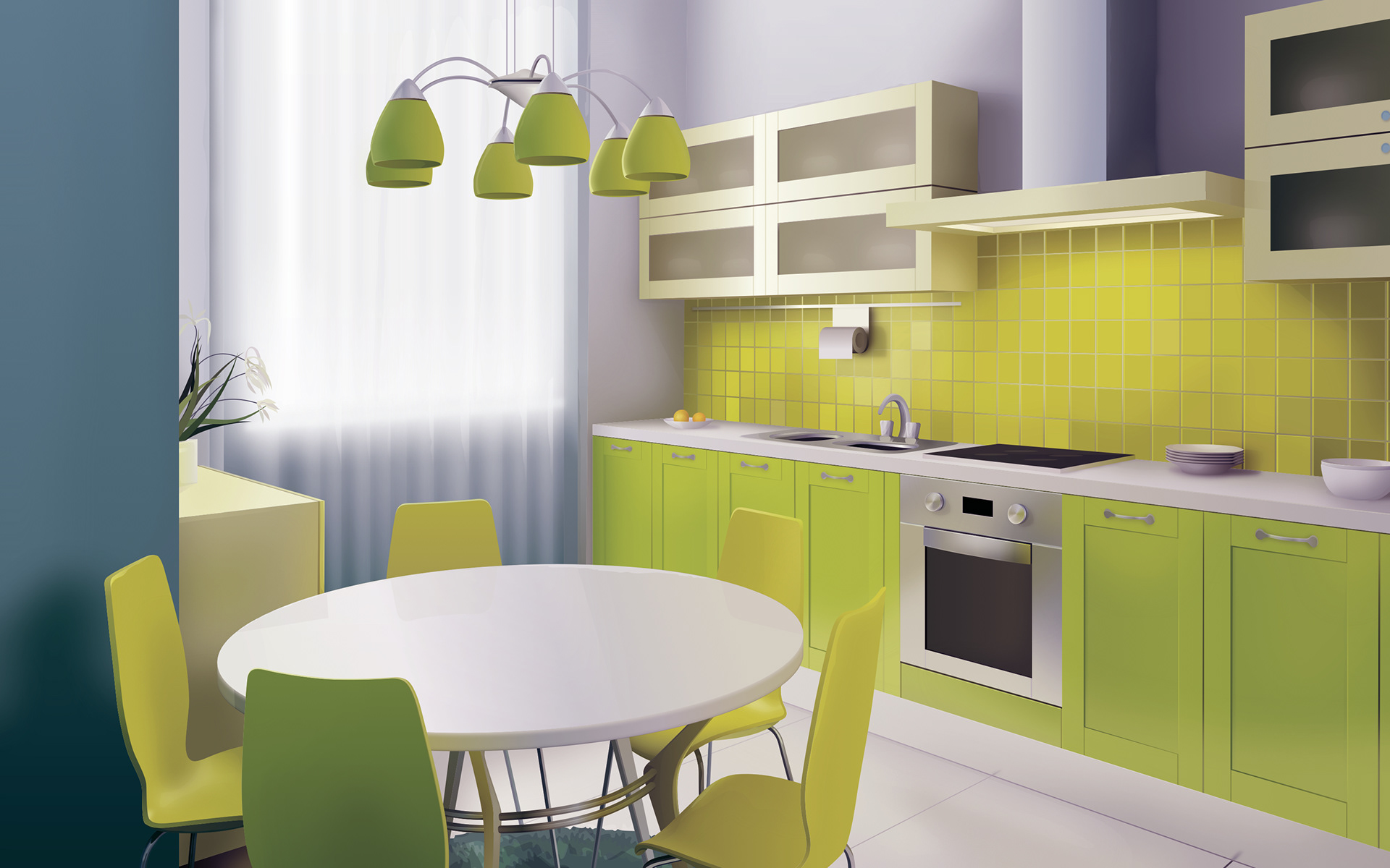 Kitchen Illustration — Variation 4