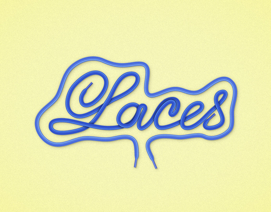 Laces Text Effect