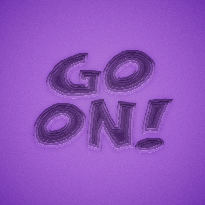 Layered Paper Art Text Effect — Variation 2
