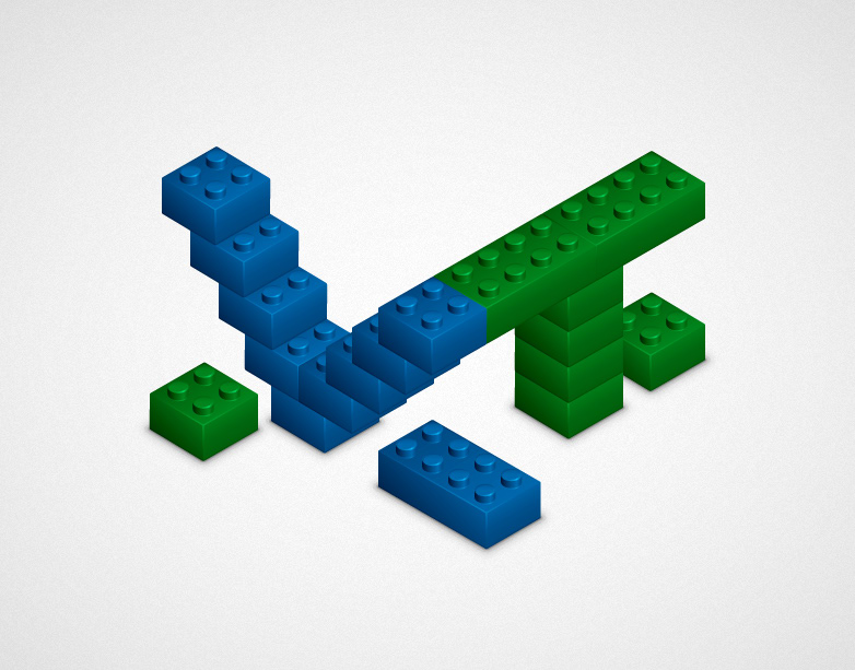 Lego Text Effect
