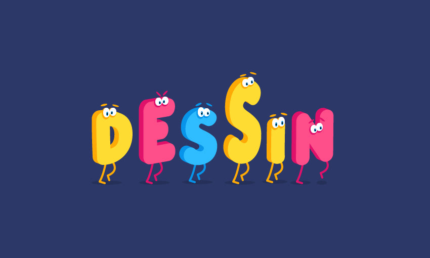 Letter Characters Text Effect — Variation 2