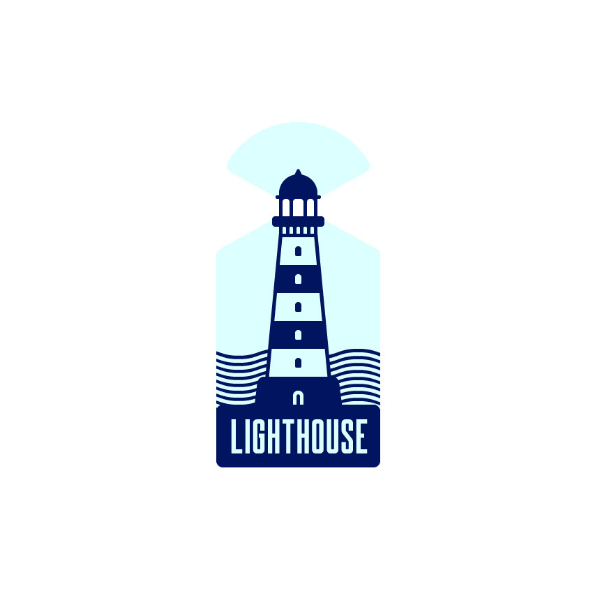 Lighthouse Logo — Variation 2