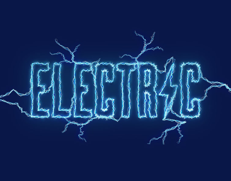 Lightning Text Effect