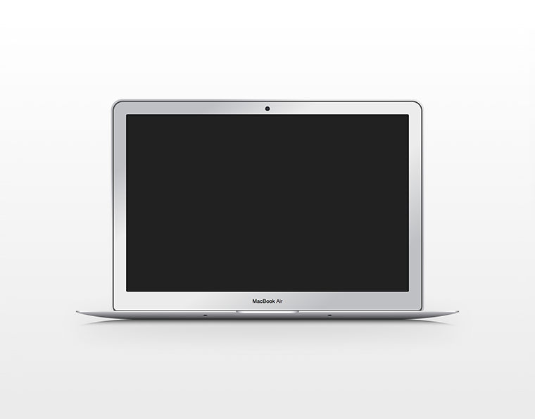 MacBook Air Illustration