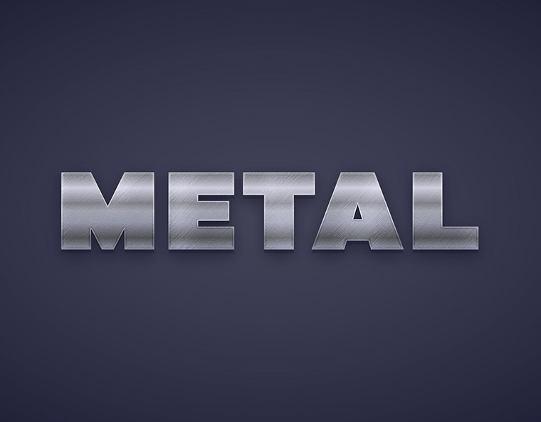 Metallic Text Effect